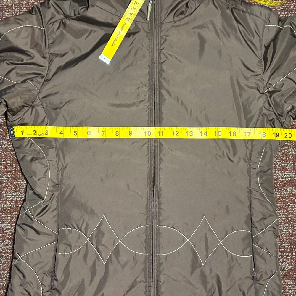 Cloudveil winter jacket chocolate brown western s… - image 3